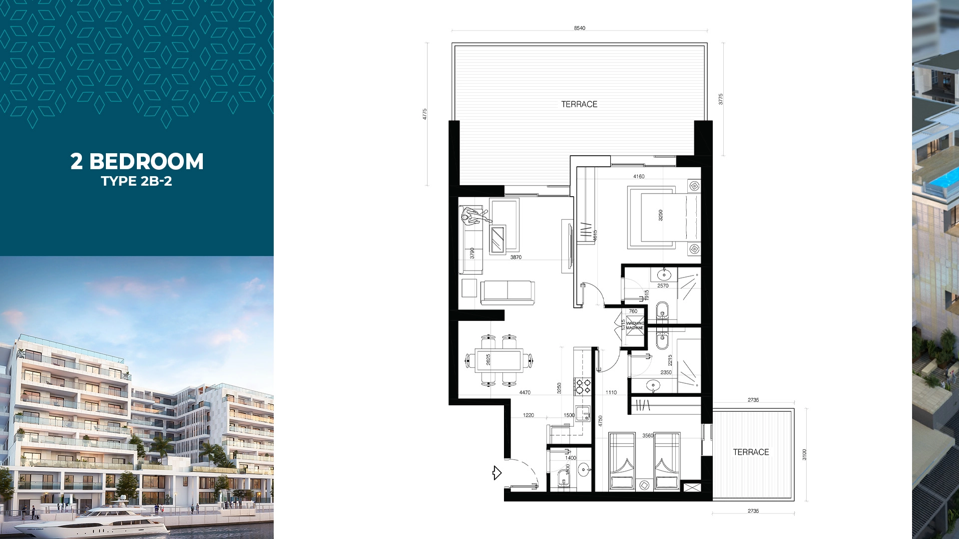 2 BR - Type B